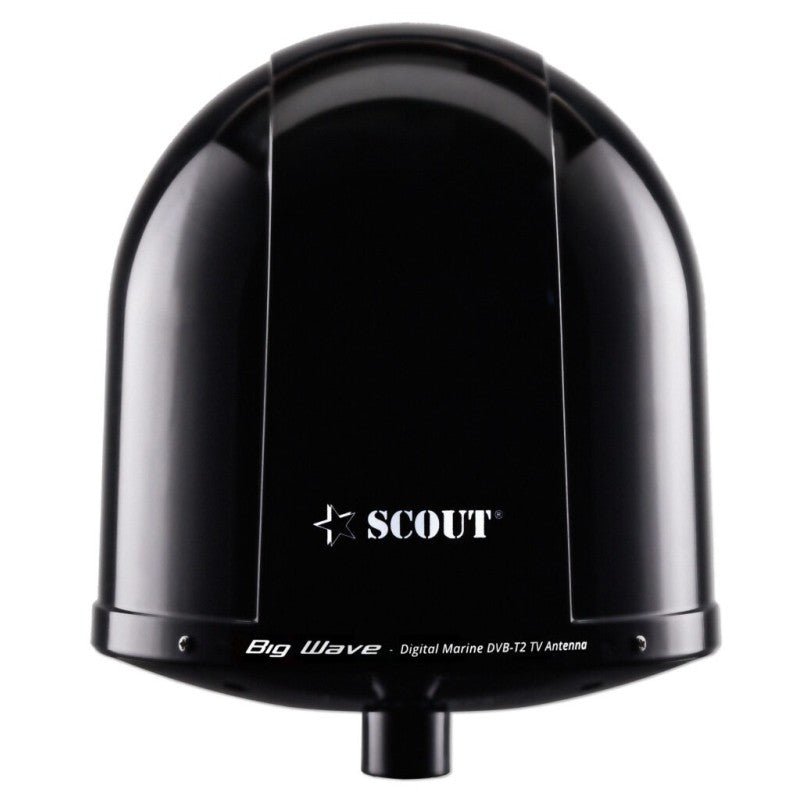 Scout Telecomunicazioni Antenna Nautica Barca Tv Big Wave Nera PF AN NTV007