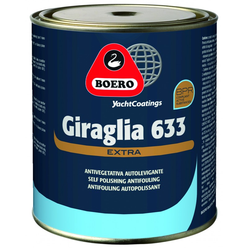 Boero Antivegetativa Giraglia 633 Azzurro 5L 70E63311100005000