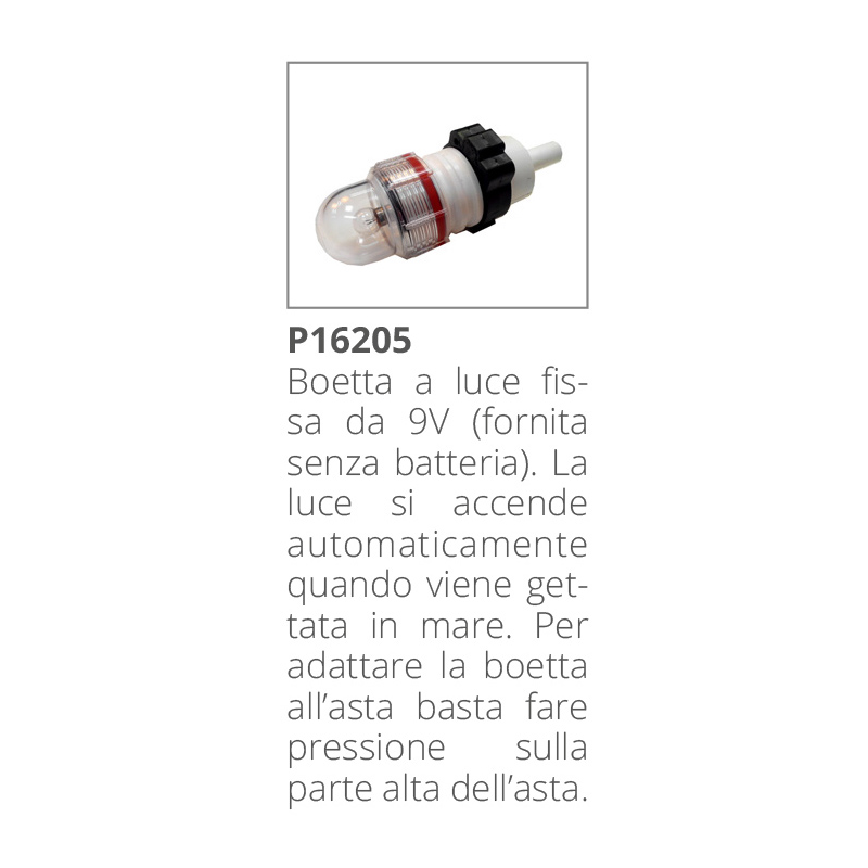 Plastimo Boetta a Luce Fissa Asta Ior 16205