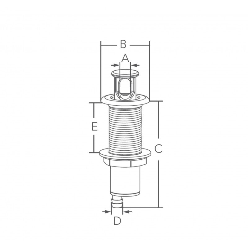 Marine Town Nautica Attacco Traino Sci Inox 9512930