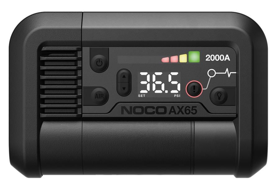 Noco Lithium-Starthilfe + tragbarer Luftkompressor 22A