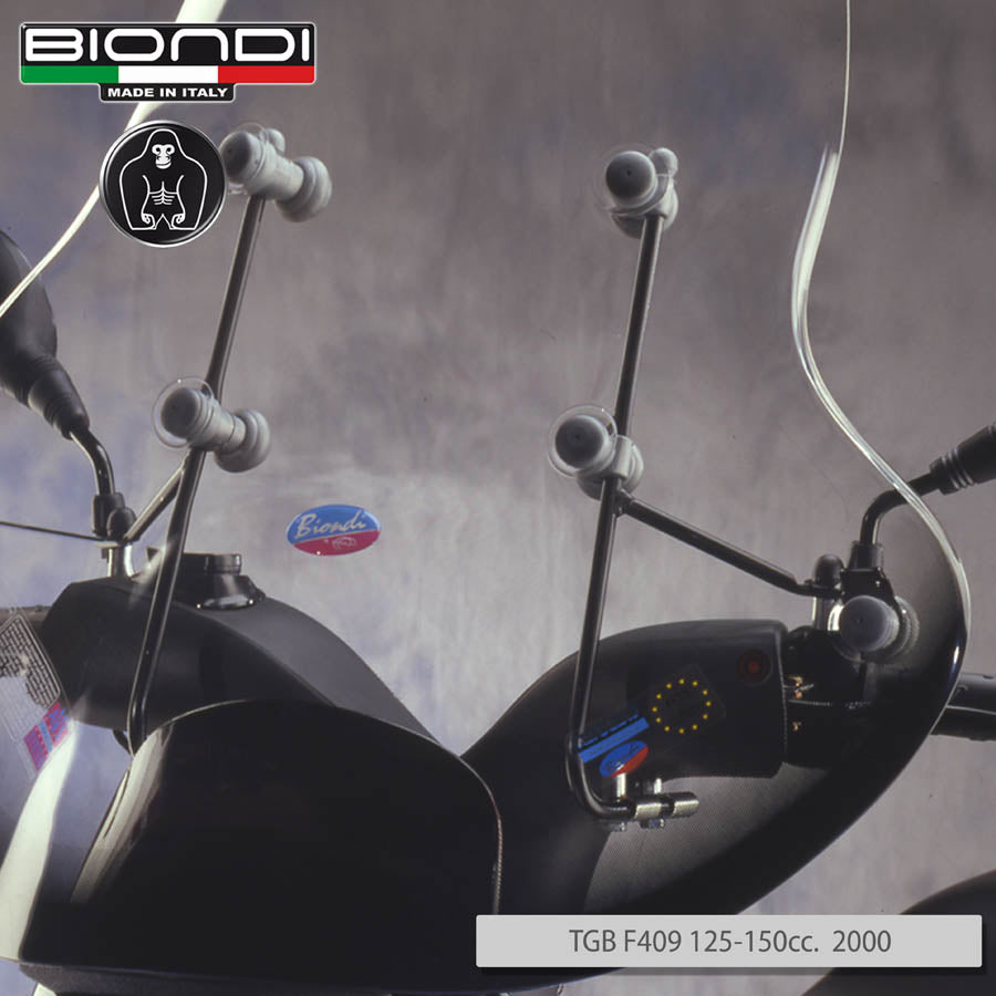 Biondi Kit Attacchi Parabrezza per T.G.B. F409 125/150 cc. 2000