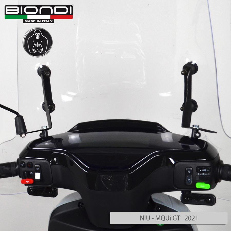 Biondi Kit Attacchi Parabrezza per NIU MQi-GT 2021 - MPN 8500491