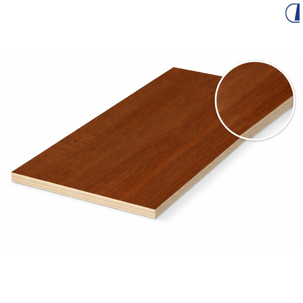 Di-Tec Pannello compensato Noce Barone Caramel 2440x1220 mm spessore 12 mm