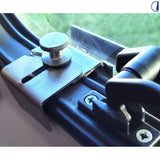 Di-Tec Kit antieffrazione Small per finestre a compasso in acciaio inox
