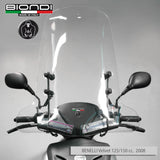 Biondi Parabrezza Club KYMCO Sento 50 cc 2008 - Completo di Attacchi