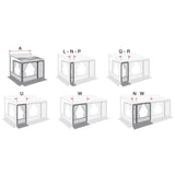 Fiamma Privacy Room F45 modulo base 300 Medium per tendalini h 225–250 cm