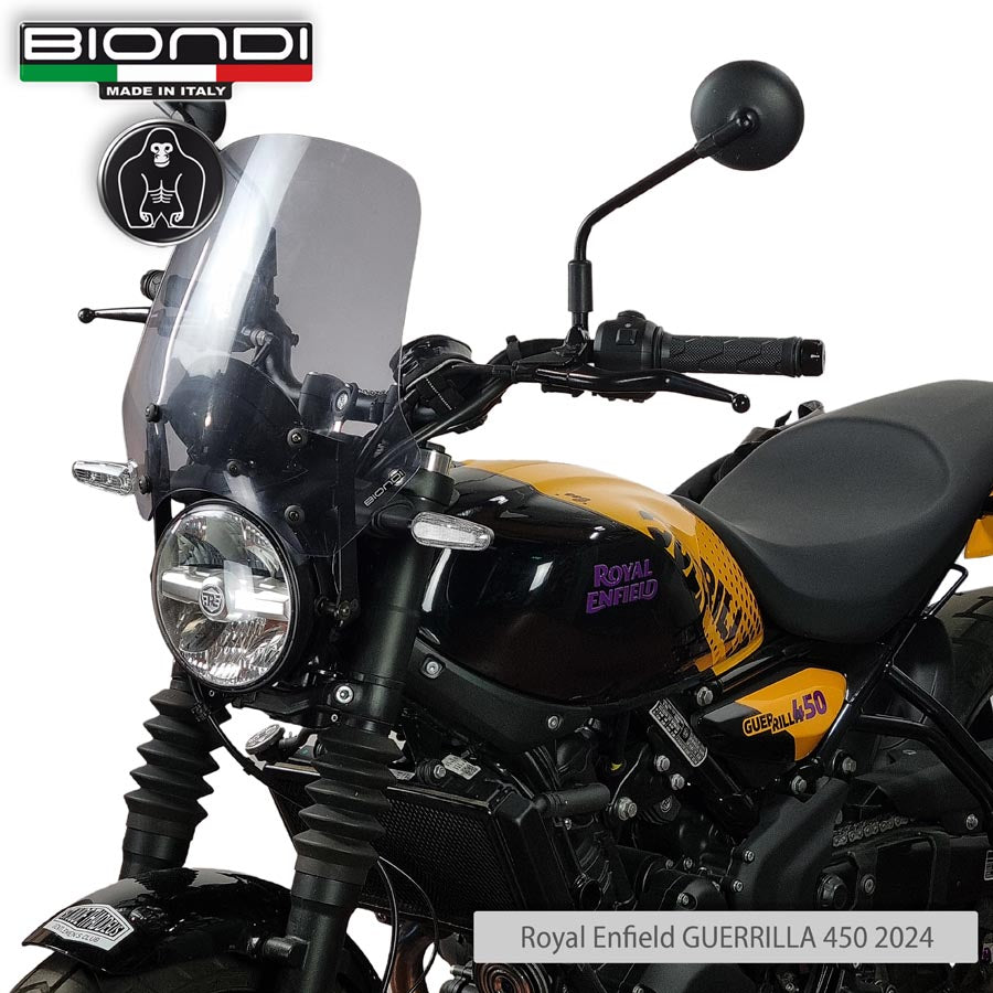 Biondi Cupolino Touring Fumè Chiaro Royal Enfield Guerrilla 450 2024+