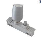 Faretto LED orientabile per Track System con interruttore, argento 3000 K