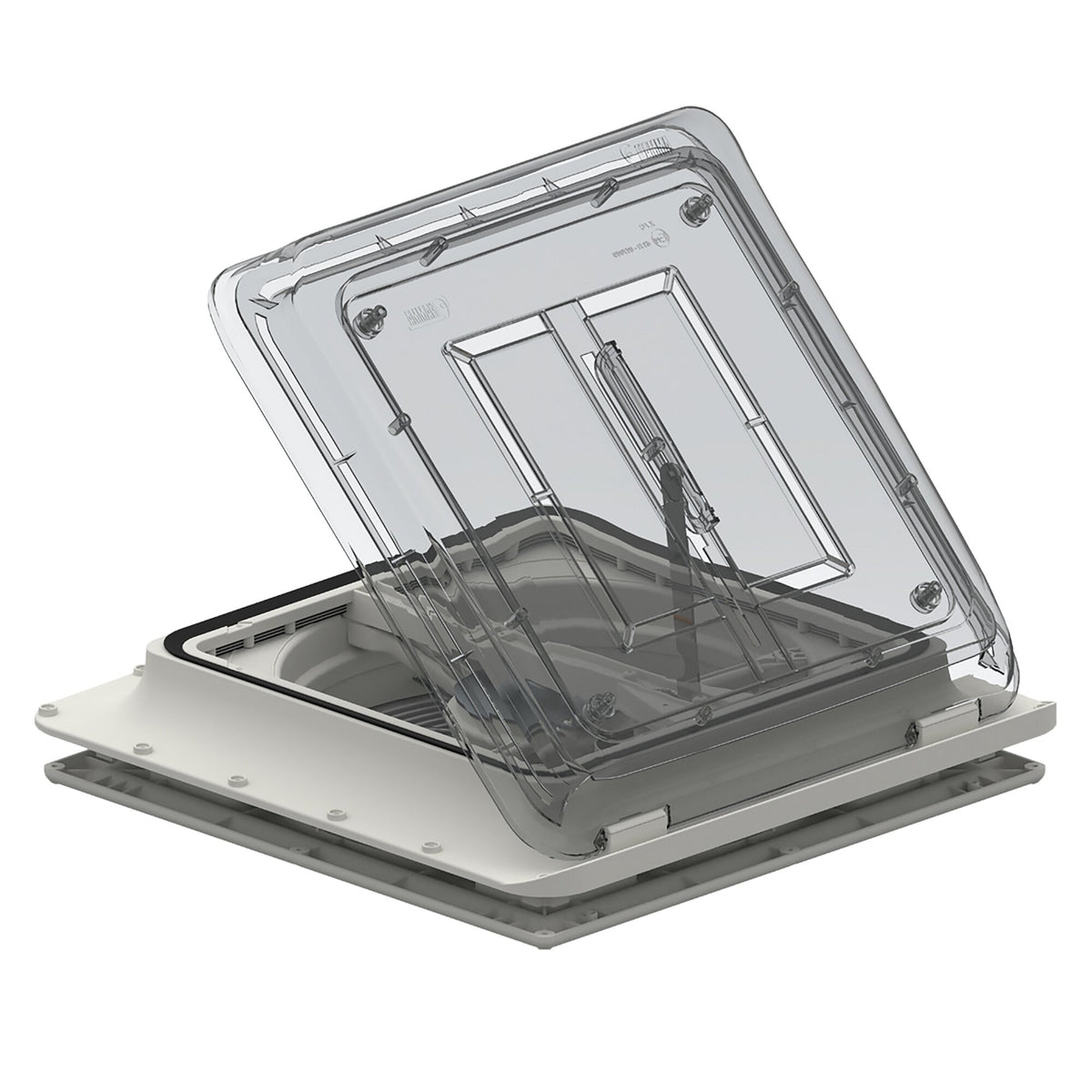 Fiamma Cupola Turbo Vent crystal per oblò camper 12V 36W