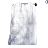 Tenda da doccia portatile Cascata con ventose, telaio inox, semicerchio 70 cm