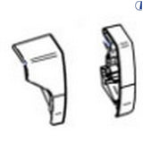 Thule Tappi finali copertura frontale Omnistor 9200 anodizzati set sx e dx
