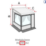 Fiamma Privacy Room F45 modulo base 300 Medium per tendalini h 225–250 cm