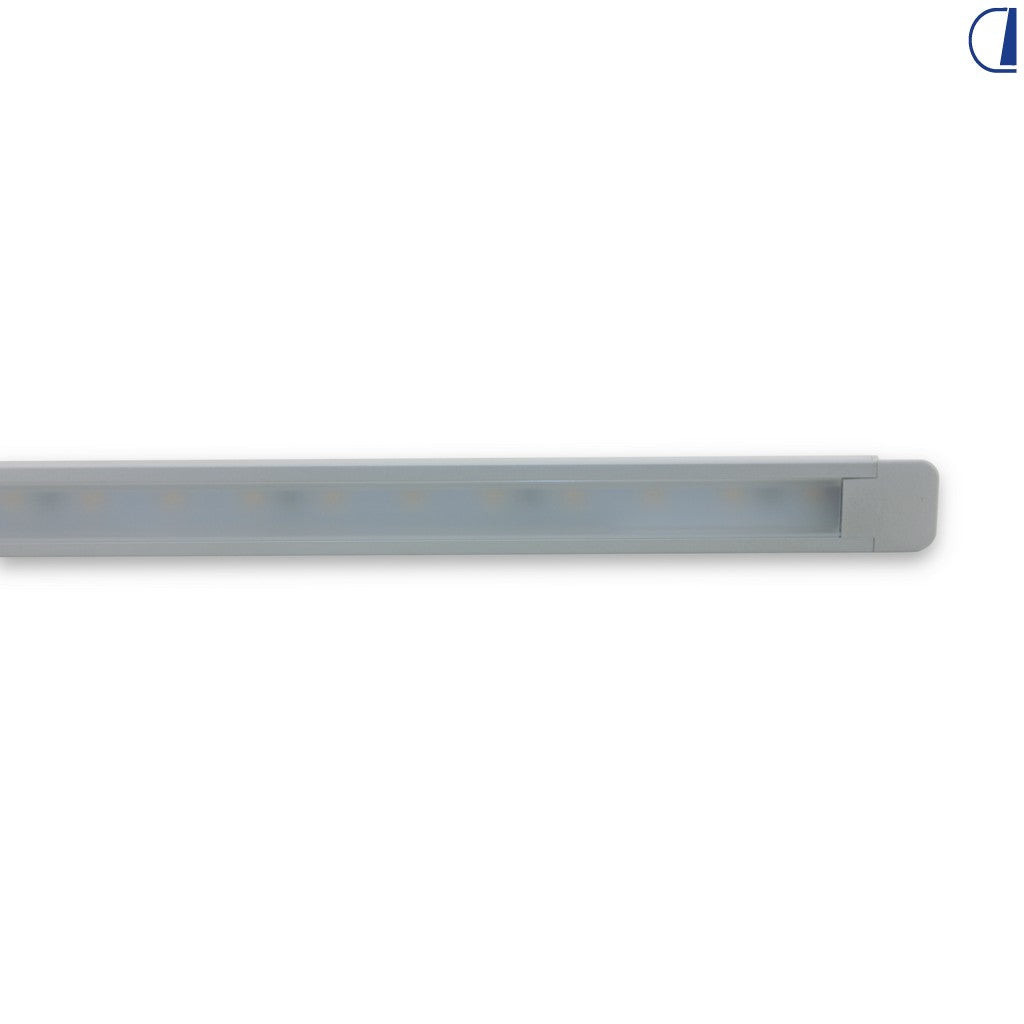 Barra LED da incasso in alluminio per camper