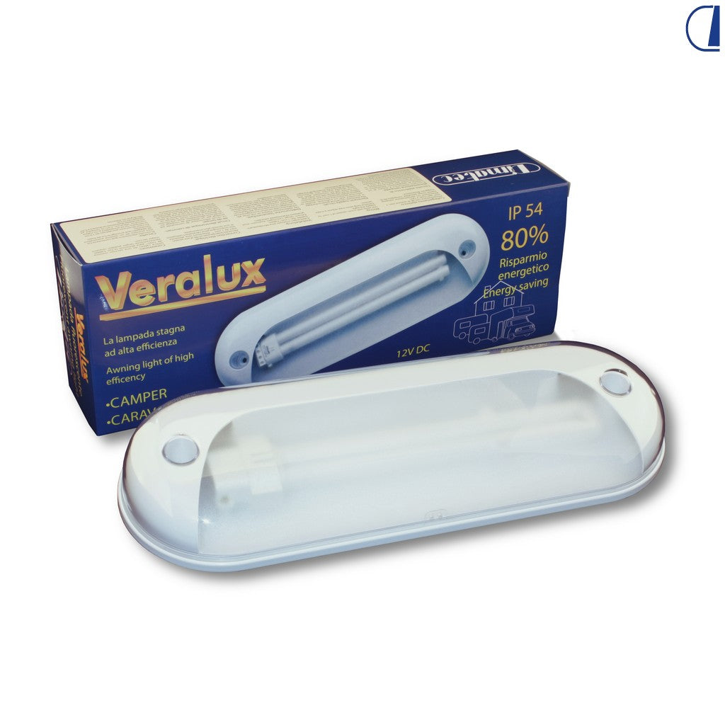 Di-Tec Luce esterna fluorescente Veralux per camper