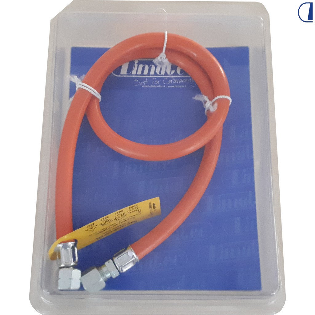 GOK Raccordo flessibile PVC 10 bar attacco G 1/4" SX per tubo Ø 8 mm