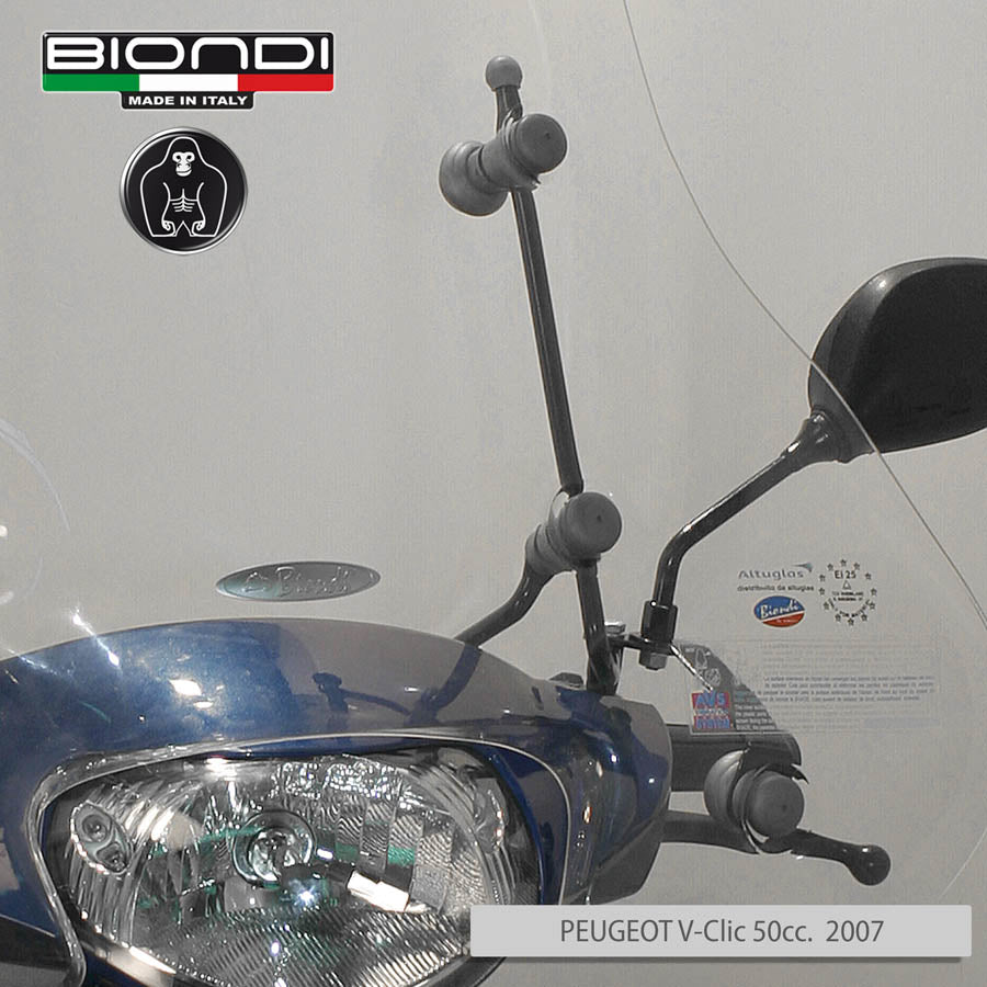 Biondi Kit Attacchi Parabrezza per Peugeot V-Clic 50