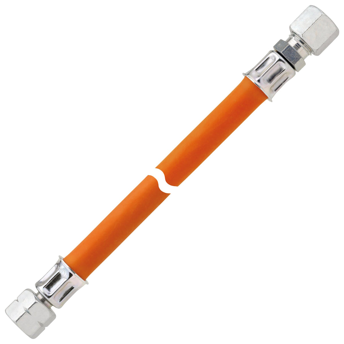 GOK Tubo gas alta pressione 10 bar G 1/4 SX x Ø 8 mm 1500 mm