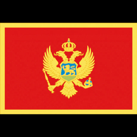 Adria Flags Montenegro Flagge 20x30 cm NAUTISCH