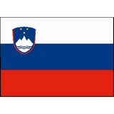 Bandera de Eslovenia de Adria Flags 20x30 cm Náutica