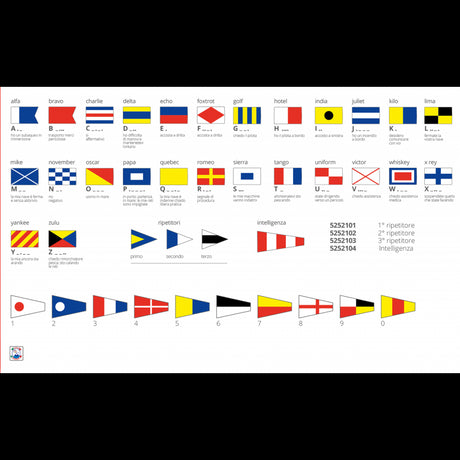 Adria Flags Flagge Nr. 0 cm 30x45 NAUTICA