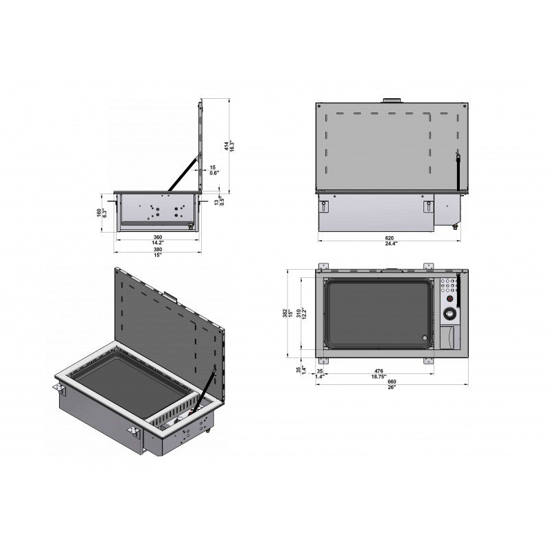 Eno Einbaugrill Antigua 533122010785