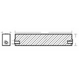 Barra de zinc Enrico Polipodio OM018A