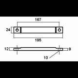 Tecnoseal Barra Verado 350 Ci 4T 00837