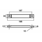 Tecnoseal Barra Verado 350 Ci 4T 00837