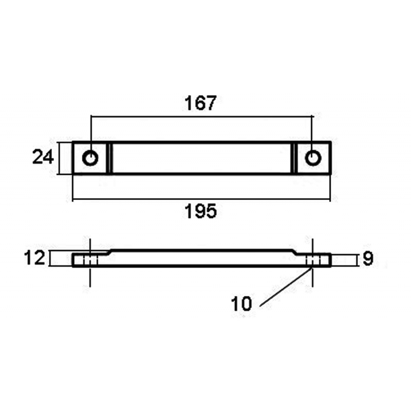 Tecnoseal Barra Verado 350 Ci 4T 00837