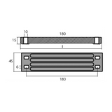 Barra Tecnoseal para motores Yamaha de 200/300 HP 01112-1