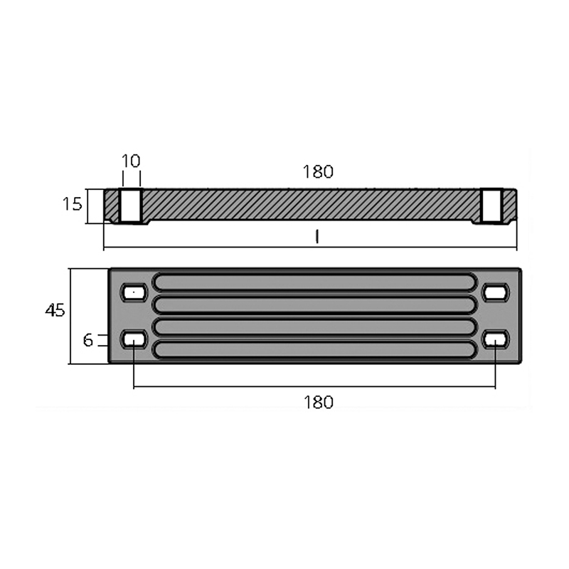 Tecnoseal Barra Per Motori Yamaha 200/300 Hp 01112-1