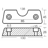Tecnoseal Placca Dpx In Zinco 00724