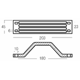 Enrico Polipodio Barra 115/350 Hp In Zinco 01112 Anodi Yamaha - Mariner