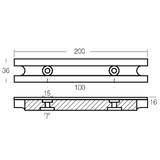 Enrico Polipodio Barra 40/100 Hp In Zinco 01115 Anodi Yamaha - Mariner