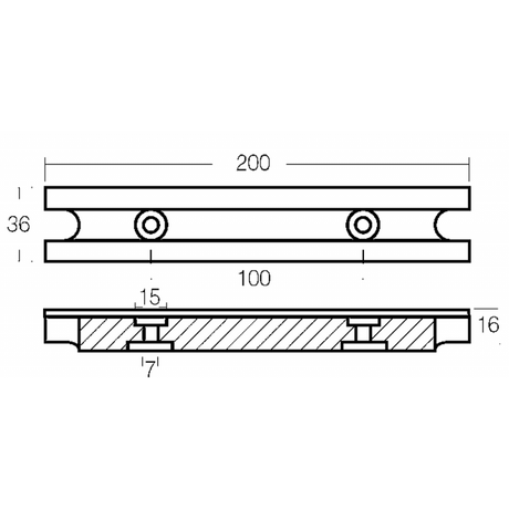 Enrico Polipodio 40/100 HP Zinc Bar 01115 Yamaha Anodes - Mariner