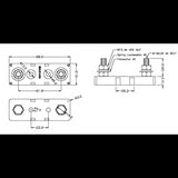 FNI Base Portafusibile Anl FP1020/S