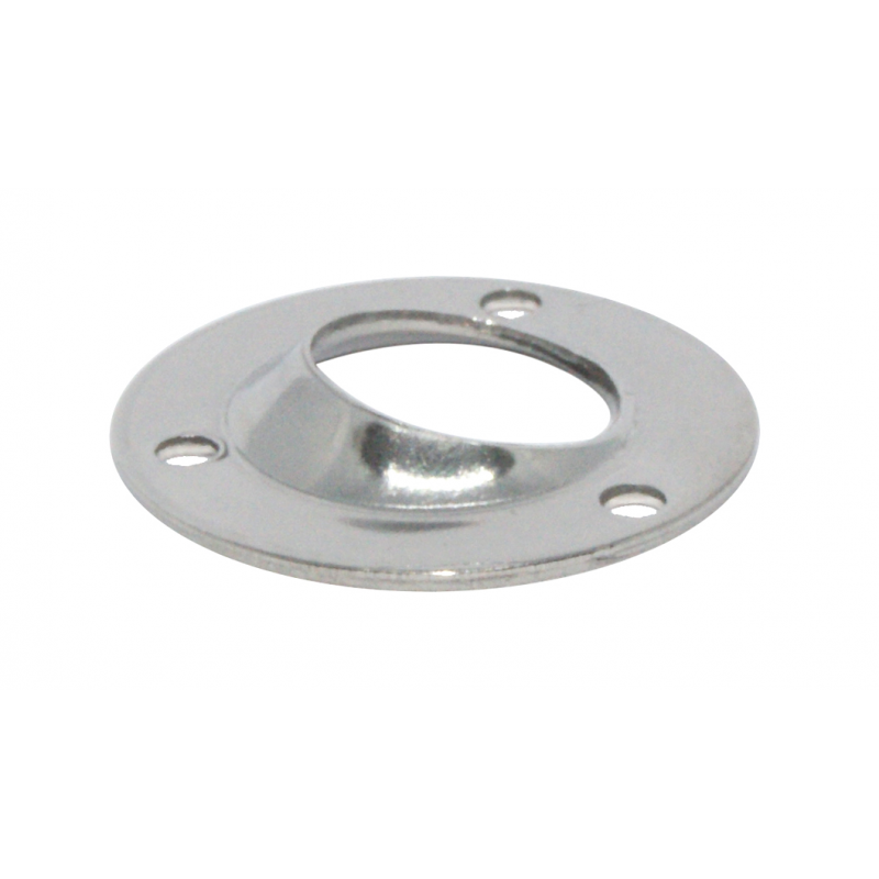FNI Edelstahl-Schweißbasis 60 Grad Durchmesser 22 mm 280-03