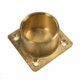 Base de latón Foresti e Suardi para tubo de diámetro 40 mm BA.125.TF