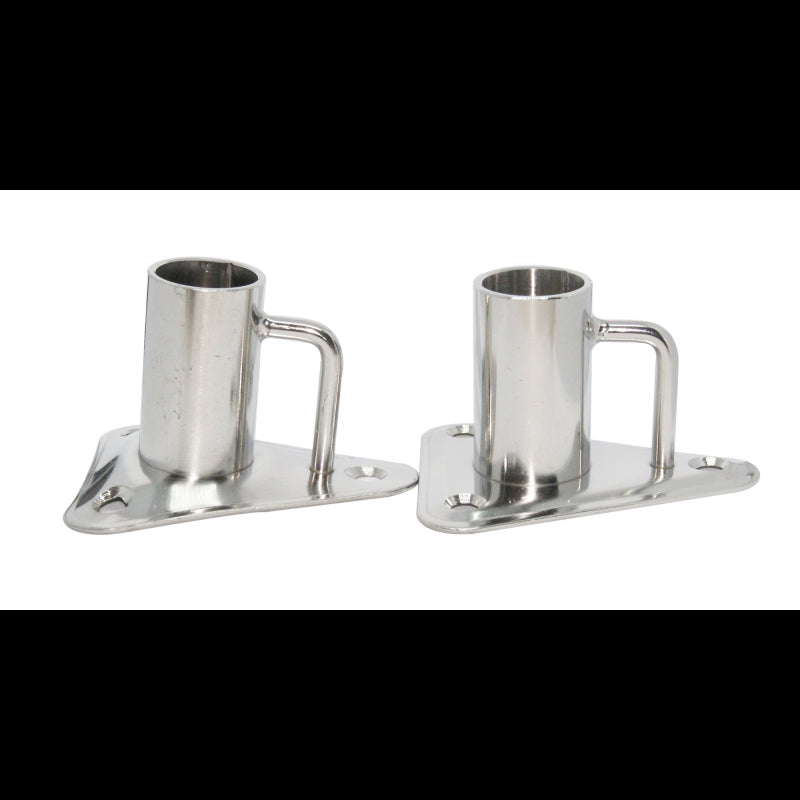 A.A.A. Base Per Candeliere Inox Dritta 54055