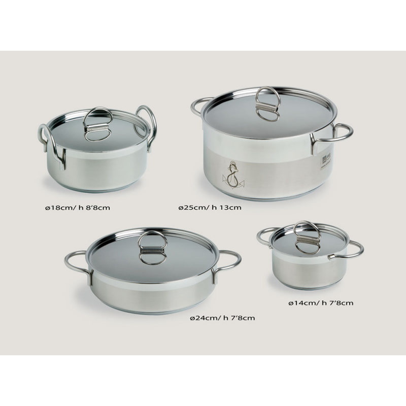 Marine Business Nautica Kleines stapelbares Kochgeschirr-Set 20002