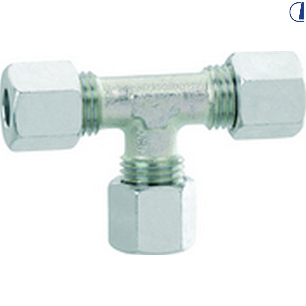 GOK Raccordo a T per tubo gas 8-8-8 mm