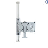 Quick Supporto TV a parete con guida verticale e braccio orientabile