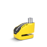 Shad SC62A Bremsscheibenschloss mit 120-dB-Alarm – Gelb und Schwarz