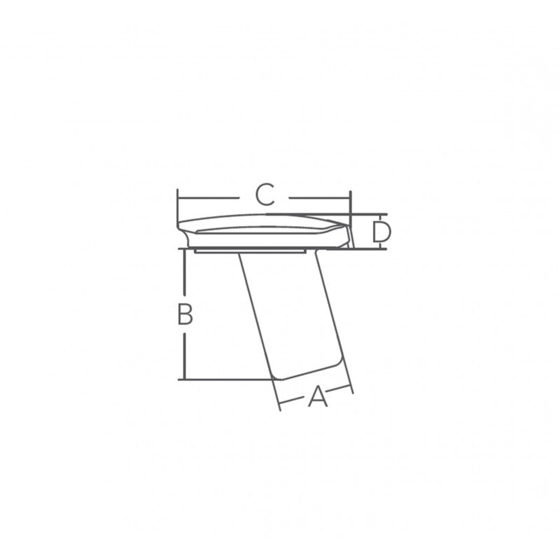 Marine Town Nautica Boccola Di Fissaggio ad Incasso 0506865