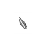 Barton Marine 8mm Fiddle Swivel Block mit Becket N02431