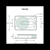 Barton Marine Bozzello Piano Diametro mm 8 N02160