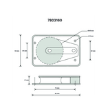 Barton Marine Flachblock Durchmesser mm 10 N03160