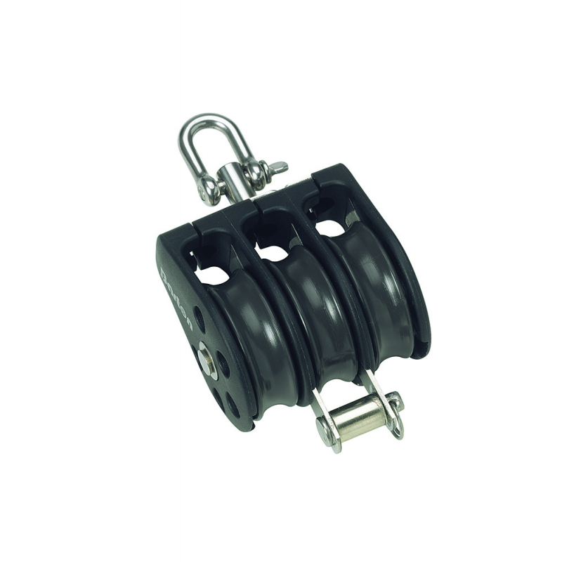Barton Marine Dreifach-Drehblock mit Becket 12mm N05331