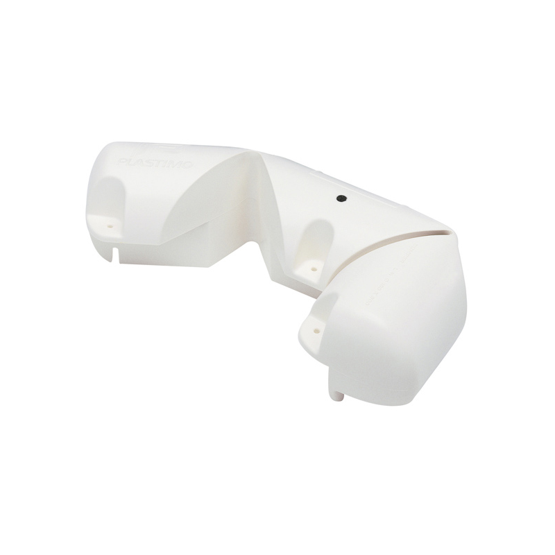 Parachoques articulado Plastimo Blanco Diámetro 18X80 cm 39146